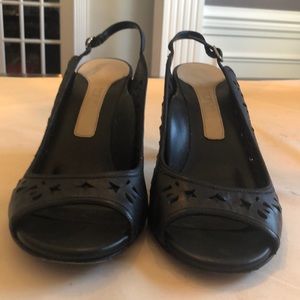 Sling back heels